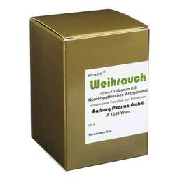 Abbildung: Weihrauch Bioxera Kapseln Kapseln, 60 St PZN 08417260