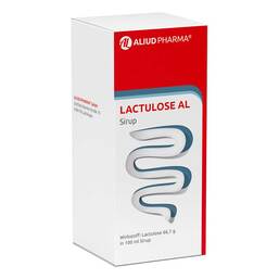 Abbildung: LACTULOSE AL Sirup Sirup, 200 ml PZN 08423875