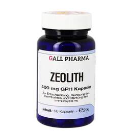 Abbildung: Zeolith 400 mg GPH Kapseln Kapseln, 60 St PZN 08429932