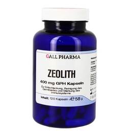 Abbildung: Zeolith 400 mg GPH Kapseln 120 St, Kapseln PZN 08429955