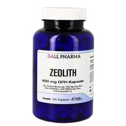 Abbildung: Zeolith 400 mg GPH Kapseln Kapseln, 180 St PZN 08429961
