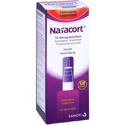 Abbildung: Nasacort 120 Sprühstöße Nasenspray 1 P, Nasenspray PZN 08442192
