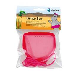 Abbildung: Miradent Zahnspangenbox Dento Box I pink 1 St PZN 08449544