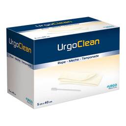 Abbildung: Urgoclean Tamponade 5x40 cm 5 St, Tamponaden PZN 08456254