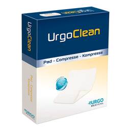 Abbildung: Urgoclean Kompresse 10x12 cm 10 St, Kompressen PZN 08456277
