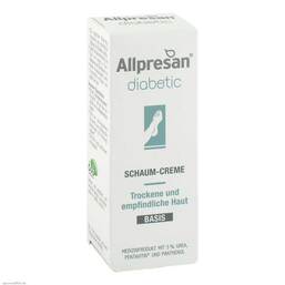 Abbildung: Allpresan diabetic Schaum-Creme Basis Schaum, 35 ml PZN 08456484