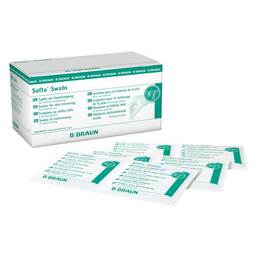Abbildung: Alkoholtupfer Softa Swabs 100 St, Tupfer PZN 08468837