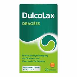 Abbildung: Dulcolax Dragees magensaftresistente Tabletten Tabletten magensaftresistent, 20 St PZN 08472922