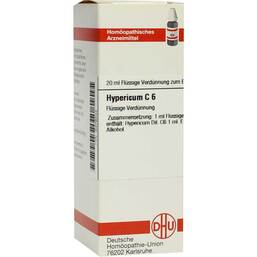 Abbildung: DHU Hypericum C 6 Dilution 20 ml, Dilution PZN 08479344