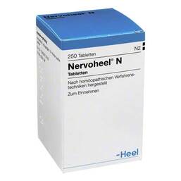 Abbildung: Nervoheel N Tabletten Tabletten, 250 St PZN 08484434