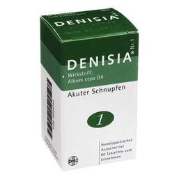 Abbildung: DHU Denisia 1 Schnupfen Tabletten Tabletten, 80 St PZN 08494243