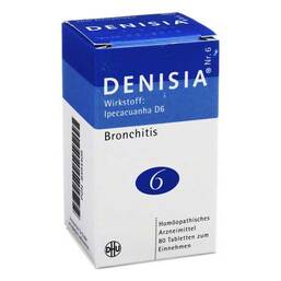 Abbildung: DHU Denisia 6 Atemwegserkrankungen Tabletten Tabletten, 80 St PZN 08494409