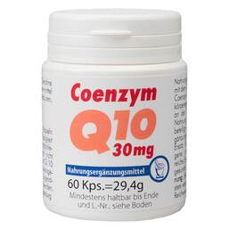Abbildung: Q10 Kapseln Kapseln, 60 St PZN 08499387