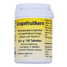 Abbildung: Grapefruit Kern Tabletten Tabletten, 100 St PZN 08501440