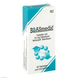Abbildung: B2 Asmedic Tabletten Tabletten, 50 St PZN 08503309