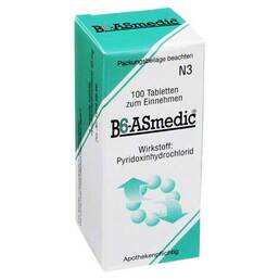 Abbildung: B6 Asmedic Tabletten Tabletten, 100 St PZN 08503321