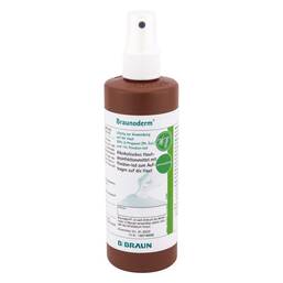 Abbildung: Braunoderm Sprühflasche Lösung Lösung, 250 ml PZN 08505165