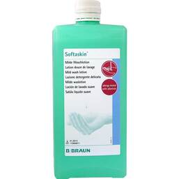 Abbildung: Softaskin Spenderflasche Flüssigseife Flüssigseife, 1000 ml PZN 08505633