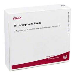 Abbildung: Disci comp. cum Stanno Ampullen 5X10 ml, Ampullen PZN 08510367