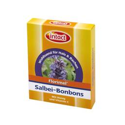 Abbildung: Florimel Salbeibonbons mit Vitamin C Bonbons, 50 g PZN 08512076