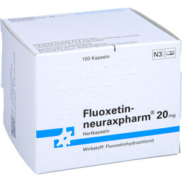 Abbildung: Fluoxetin neuraxpharm 20 mg Hartkapseln 100 St, Hartkapseln PZN 08515548