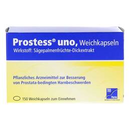 Abbildung: Prostess® uno Weichkapseln Weichkapseln, 150 St PZN 08523200