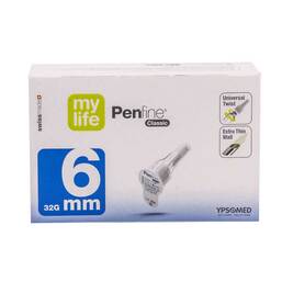 Abbildung: Mylife Penfine Classic Kanülen 6 mm 100 St, Kanüle PZN 08527190