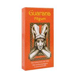 Abbildung: Guarana Fitgum Blisterpack.Kaudragees Kaudragees, 2X12 St PZN 08529013