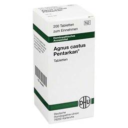 Abbildung: DHU Agnus castus Pentarkan Tabletten Tabletten, 200 St PZN 08534646