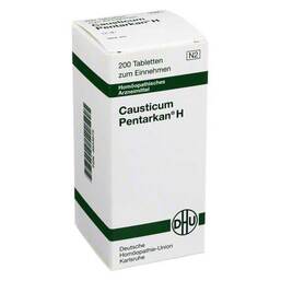Abbildung: DHU causticum Pentarkan H Tabletten Tabletten, 200 St PZN 08534675