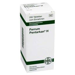Abbildung: DHU Ferrum Pentarkan H Tabletten Tabletten, 200 St PZN 08534712