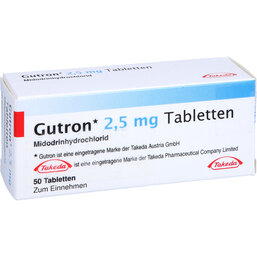 Abbildung: Gutron Tabletten 50 St, Tabletten PZN 08537107