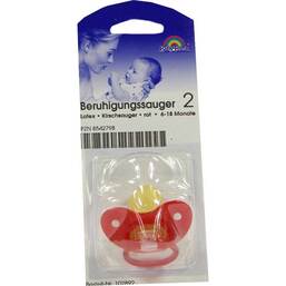 Abbildung: Sauger Kirsche rot groß große Scheibe 1 St PZN 08542798