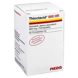 Abbildung: Thioctacid 600 HR Filmtabletten Filmtabletten, 60 St PZN 08591288