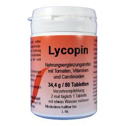 Abbildung: Lycopin Tabletten Tabletten, 80 St PZN 08602922