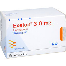 Abbildung: Exelon 3,0 mg Hartkapseln 112 St, Hartkapseln PZN 08608563