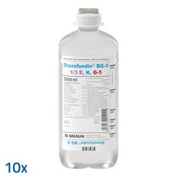 Abbildung: Sterofundin BG-5 Ecoflac Plu 10X500 ml, Infusionslösung PZN 08609278