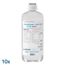 Abbildung: Sterofundin VG-5 Ecoflac Plu 10X500 ml, Infusionslösung PZN 08609462