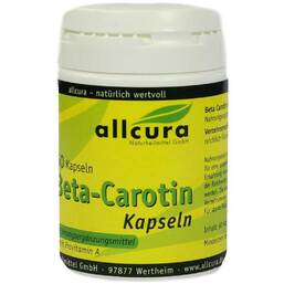 Abbildung: Beta Carotin Kapseln Kapseln, 60 St PZN 08621977