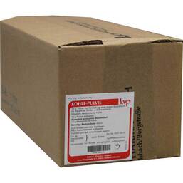 Abbildung: Kohle pulvis Pulver 10X10 g, Pulver PZN 08625484