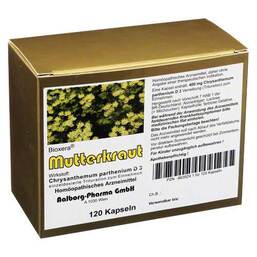 Abbildung: Mutterkraut Kapseln 120 St, Kapseln PZN 08635241