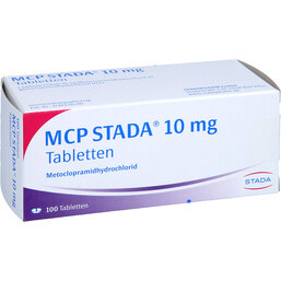 Abbildung: MCP STADA 10 mg Tabletten 100 St, Tabletten PZN 08641862