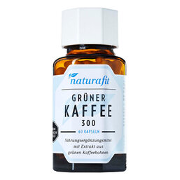 Abbildung: Naturafit Grüner Kaffee 300 Extrakt Kapseln 60 St, Kapseln PZN 08644441