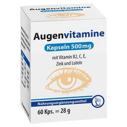 Abbildung: Augenvitamine Kapseln Kapseln, 60 St PZN 08649409