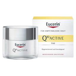 Abbildung: Eucerin Q10 Active Anti-Falten Tagescreme für trockene Haut Creme, 50 ml PZN 08651665