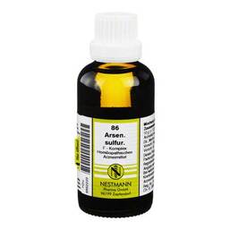 Abbildung: Arsenicum sulfuricum F Kompl 50 ml, Dilution PZN 08652222