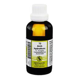 Abbildung: Acidum hydrofluoricum K Komplex Nr. 72 Dilution Dilution, 50 ml PZN 08652245
