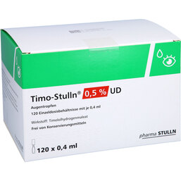 Abbildung: Timo Stulln 0,5% UD Augentropfen 120X0.4 ml, Augentropfen PZN 08653109
