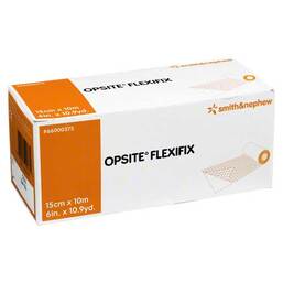 Abbildung: Opsite Flexifix PU Folie 15 cm x 10 m unsteril 1 St, Folie PZN 08653144