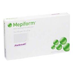 Abbildung: Mepiform 5x7,5 cm Verband 5 St, Verband PZN 08655574 
